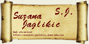 Suzana Jaglikić vizit kartica